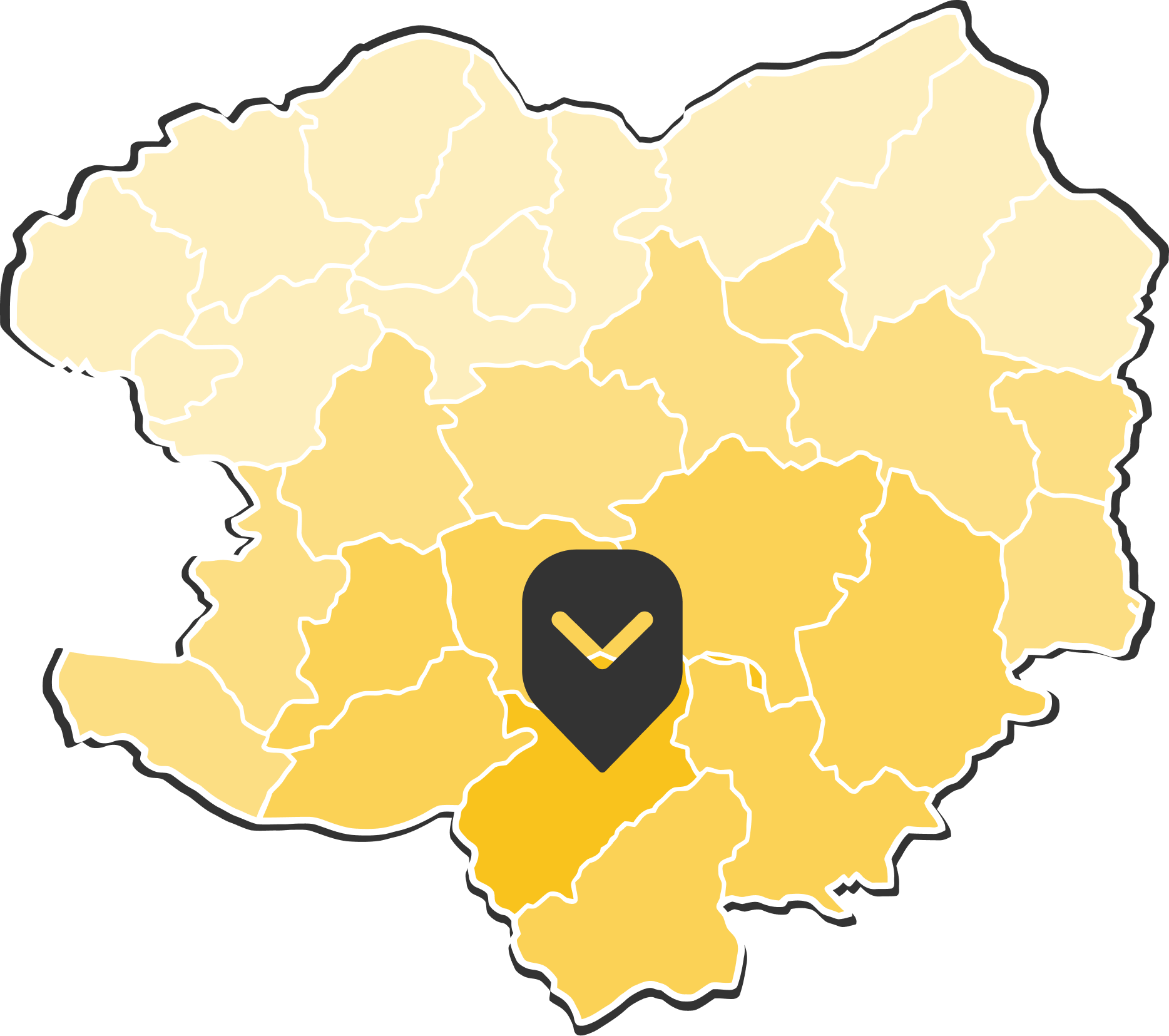 Карта Харківської області